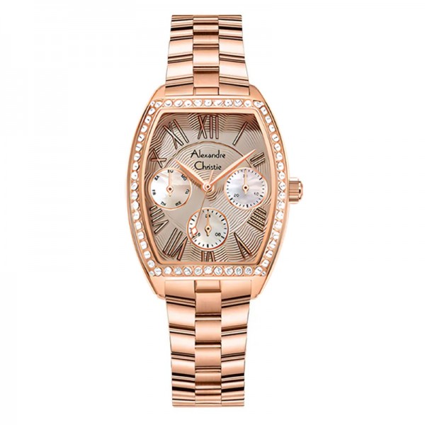 Alexandre Christie AC 2B86 Rosegold Grey BFBRGDG